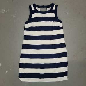 Pink Owl striped dress